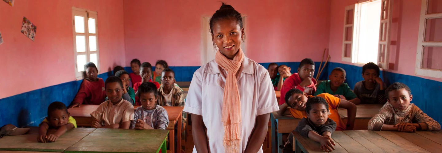 Classroom in Madagascar