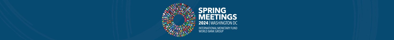 2024 IMF-World Bank Group Spring Meetings - banner - Explore how to tackle global challenges head-on, including solutions to ramp up finance and knowledge, foster private sector investment, and prepare for future crises.