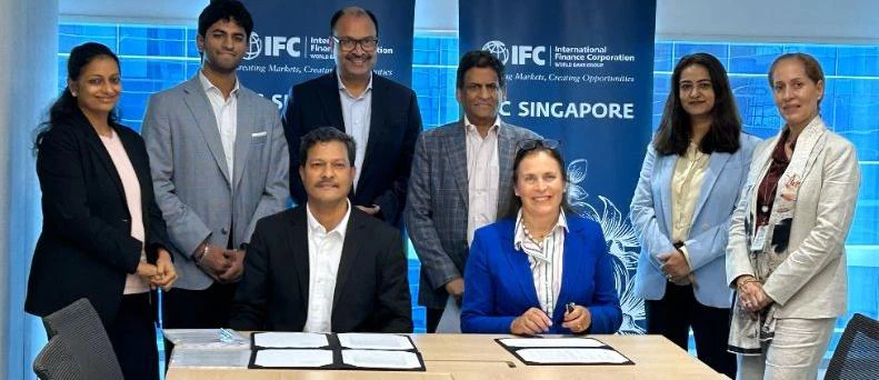 Ganesh Sankararaman, CFO, SISL and Victoria Delmon, Manager, Upstream and Advisory, Asia Infrastructure, IFC