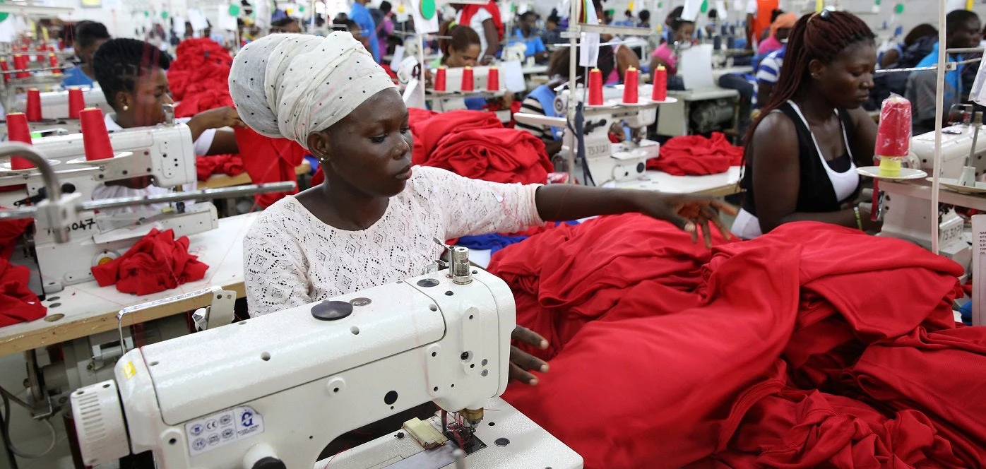 Dignity-DTRT, a garments factory in Accra, Ghana