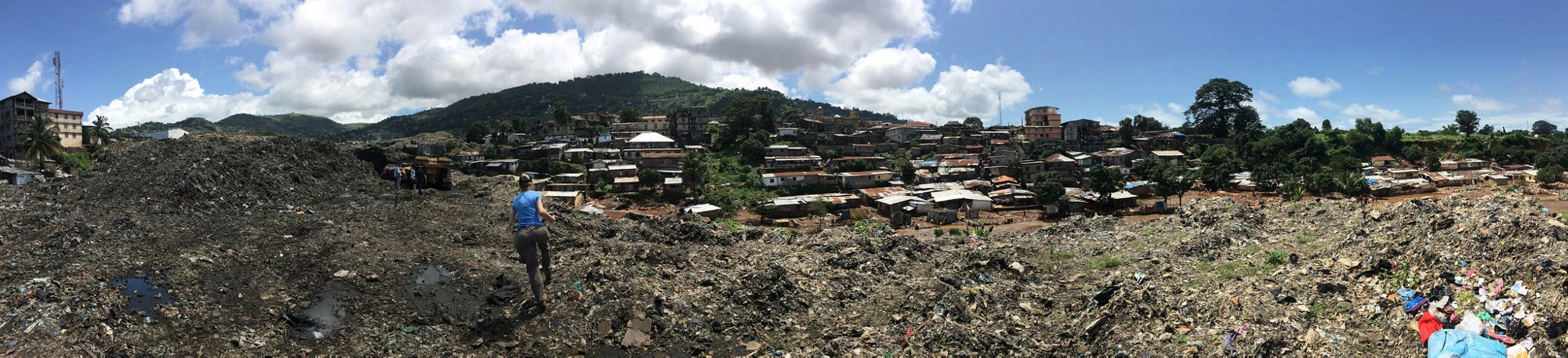 2017 damage and loss assessment following landslides and floods in Sierra Leone. Photo: World Bank