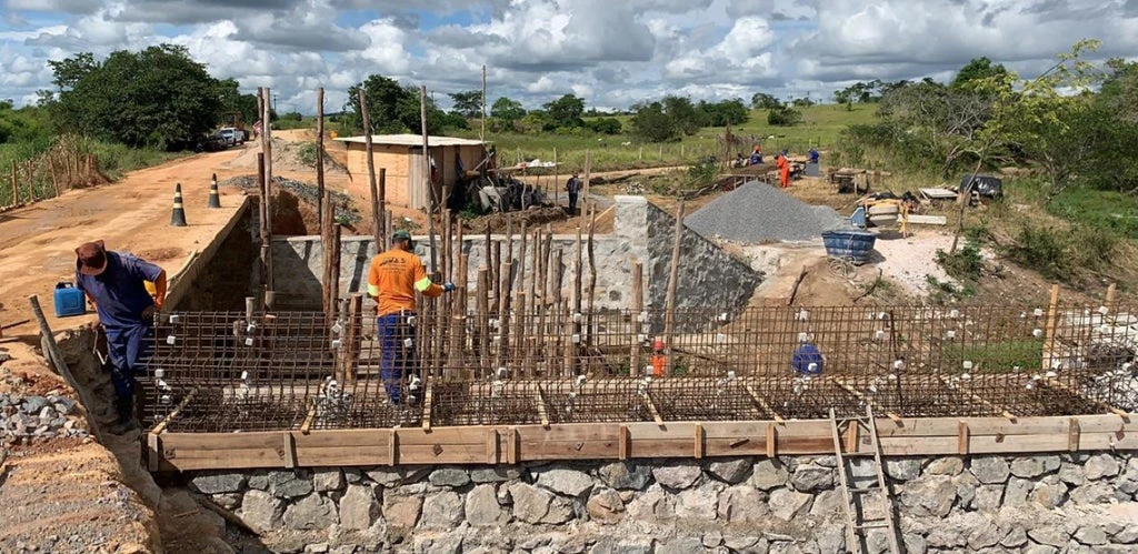 Recuperação de estradas na Bahia