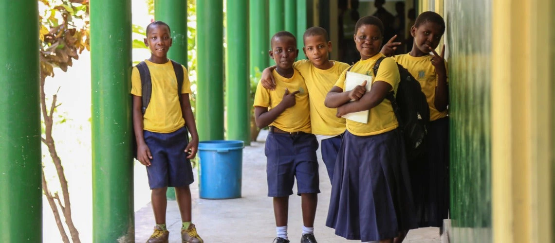 Public primary school in Dar es Salaam, Photo: Sarah Farhat / World Bank