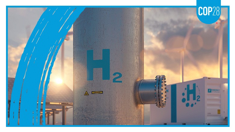 IFC at COP28 - Event banner - Scaling Global Clean Hydrogen Financing