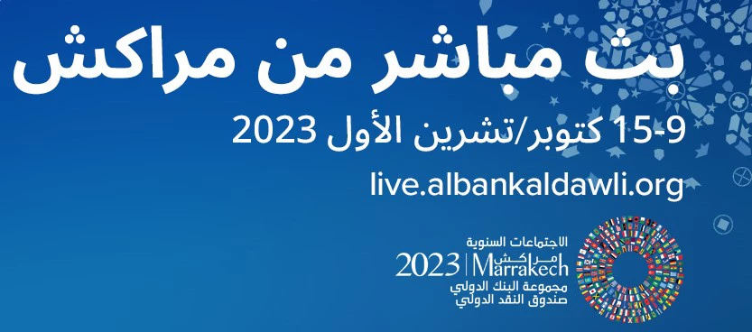 الاجتماعات السنوية لمجموعة البنك الدولي وصندوق النقد الدولي 2023