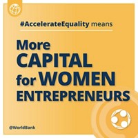 More capital for women entrepreneurs, 2024 ANNUAL MEETINGS, Women Transforming the World