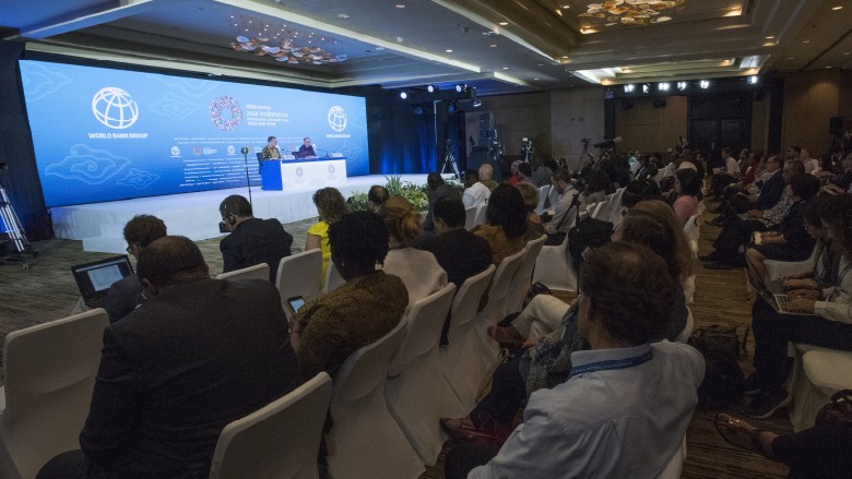 2018 Annual Meetings Opening Press Conference: World Bank Group President Jim Yong Kim