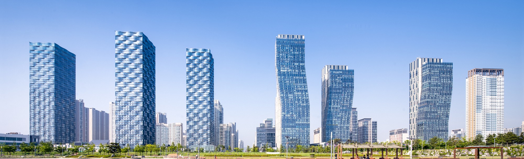 Songdo in Incheon Südkorea
