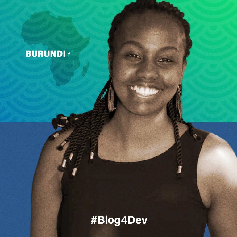 Anaïs Chanelle Mwizero, Blog4Dev Burundi winner 