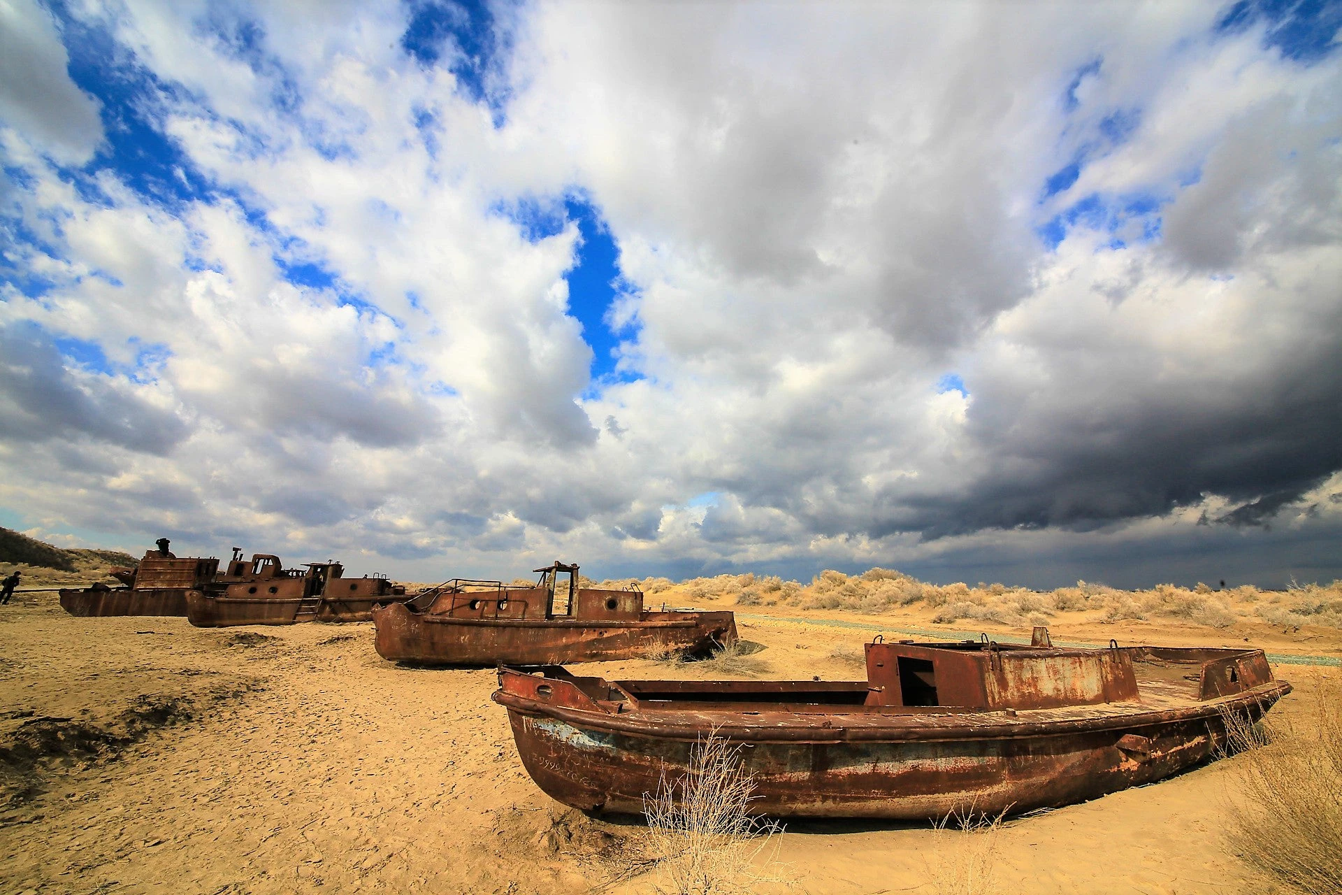 The Central Asian Drylands, including the Aral Sea, are one of the most rapidly degrading areas in the world. Photo: © Yuriy Korsuntsev/World Bank