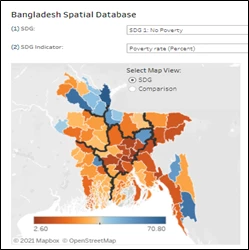 Bangladesh spatial database