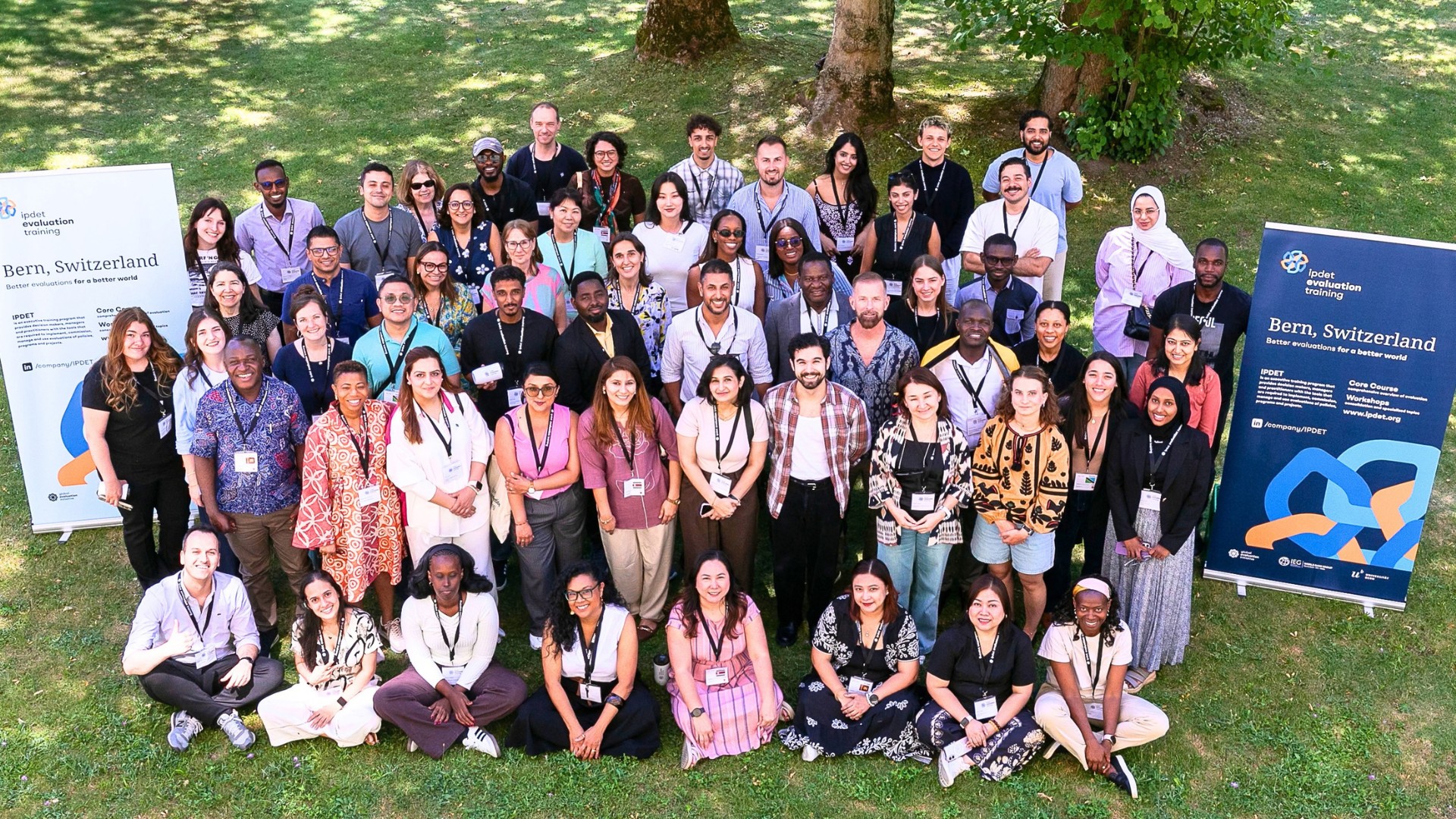 Group photo of IPDET On-Site 2026 participants in Bern