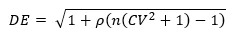 Design effect equation 2