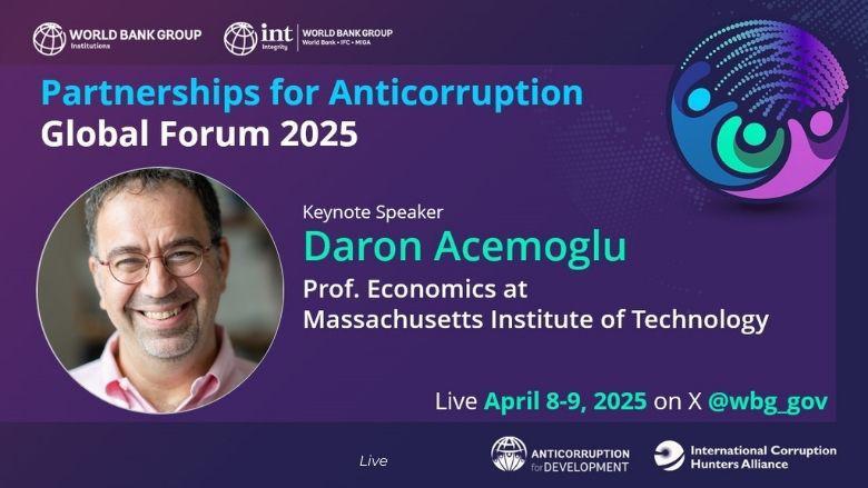 Harnessing Technology for Transparency, Stronger Institutions, and Prosperity: Prof. Daron Acemoglu