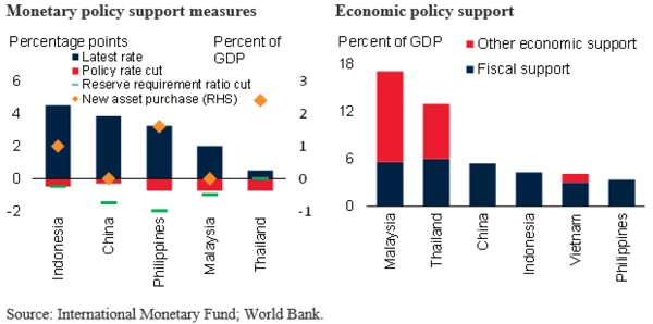 Monetary policy support measures | Economic policy support