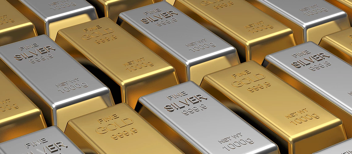 Precious metals retreat from record highs