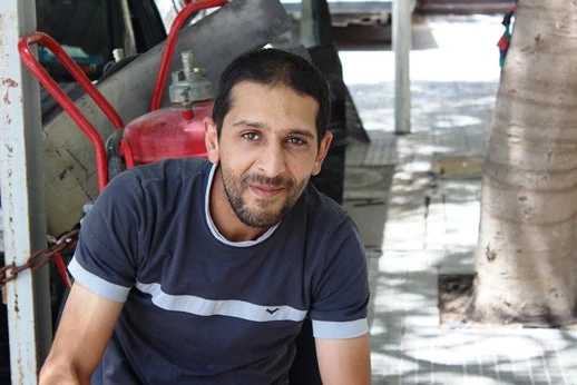 Young man in the streets of Tripoli