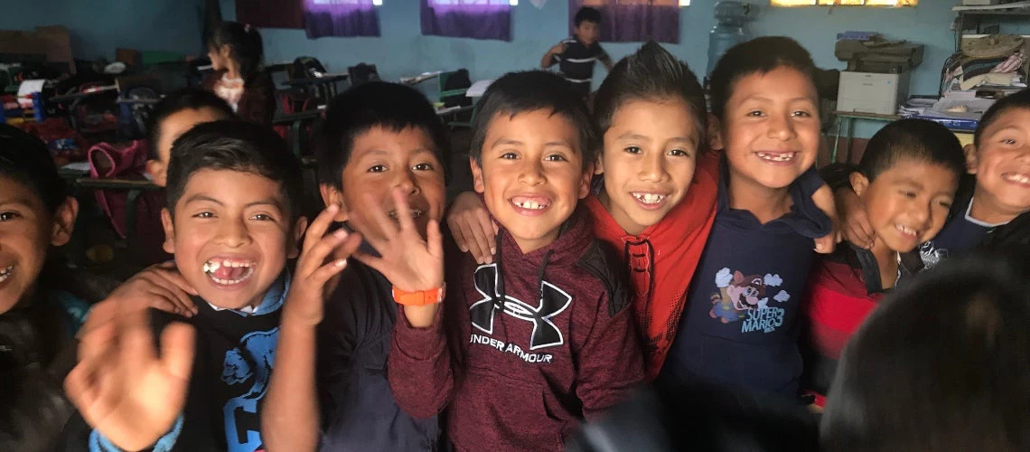 Elementary school kids in Guatemala. Photo credit: Marcela Silveyra, World Bank