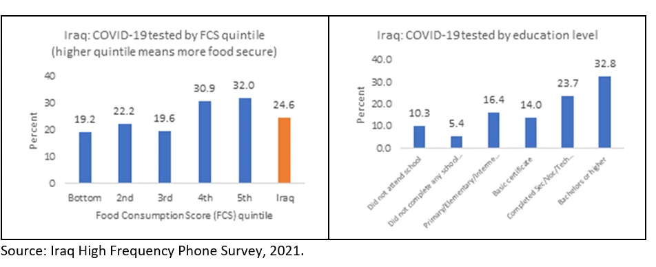 Iraq High Frequency Phone Survey, 2021