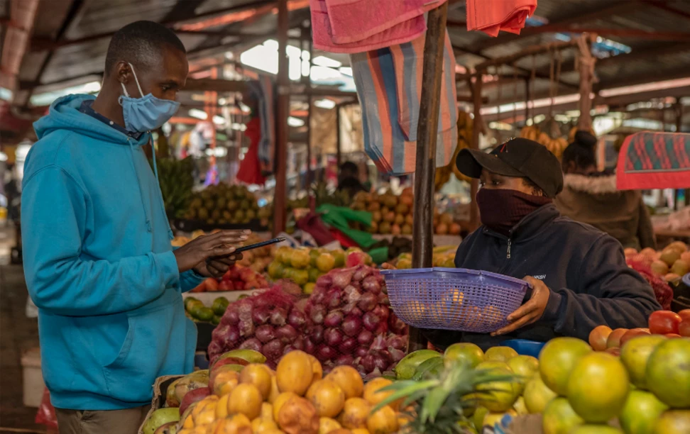Marketplace in Kenya