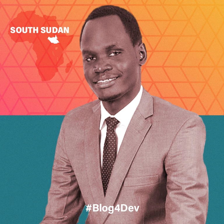 Matai Muon, Blog4Dev winner South Sudan