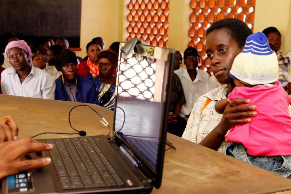 Using technology to optimize health systems in Uganda. Photo Credit: Morgan Mbabazi