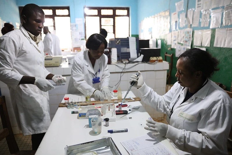 Ndop District Hospital in Bamenda, Cameroon.  © Dominic Chavez/ the Global Financing Facility