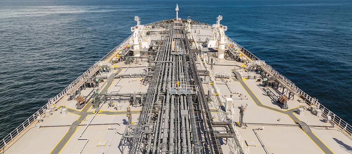 Oil tanker at sea. | © shutterstock.com