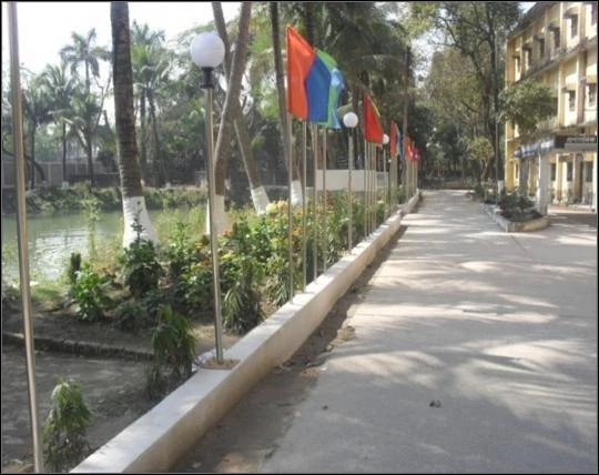 Renovated front entrance of TTC Rajshahi