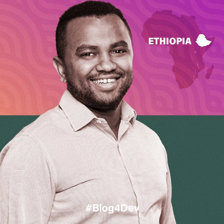 Robera Haile Hamda, Blog4Dev Ethiopia winner.