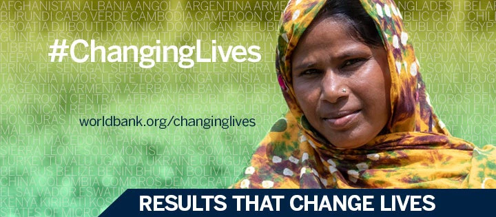 Our Changing Lives series highlights the projects that have made a real difference on the ground, and the people who have benefited. Photo: © World Bank