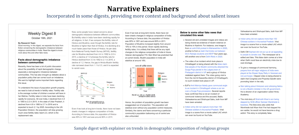 Sample narrative explainer