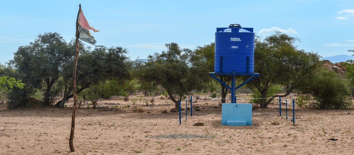 Water Station in Namibe Province, Angola. Photo Credit: JB Dodane
