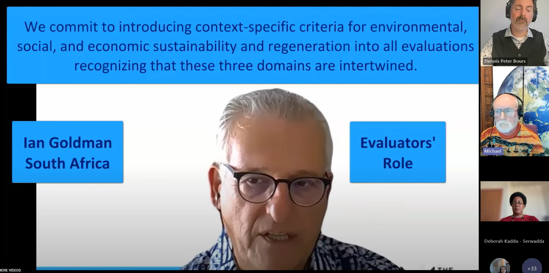 Earth Day Evaluation Declaration