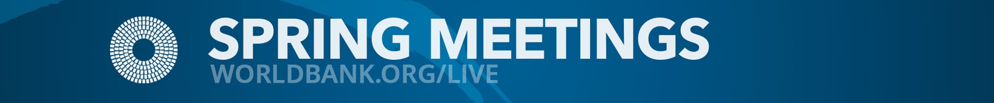 Spring Meetings 2025 - World Bank Group Live Streamed Events