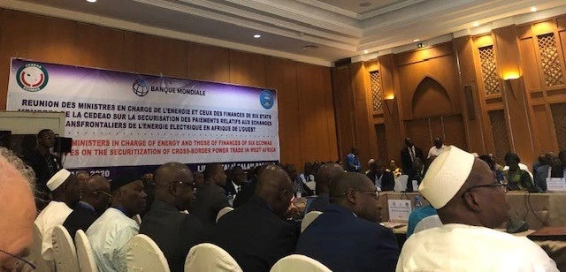 Inter-ministerial meeting to agree on the design of the West Africa Regional Energy Trade Development Policy Financing program, Bamako, Mali, March 2020- © Mustafa Zakir Hussain, World Bank