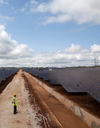 Solar panels at the Bangweulu Solar Photovoltaic Plant during the opening ceremony by Zambia President Edgar Lungu in Lusaka, Zambia , Monday 11 March 2019.In July 2015, Zambia’s Industrial Development Corporation (IDC) signed an agreement with IFC to explore development of two large-scale solar projects through Scaling Solar.  The competitive auction organized through the program attracted 48 solar power developers, seven of whom submitted final proposals, and the bids yielded the lowest solar power tariffs in Africa to date.Enel Green Power (EGP) has initiated construction works on a 34MW Ngonye solar photovoltaic (PV) plant in Zambia.
The solar PV plant will be the first to be built by Enel in the southern African country.
Located in Lusaka South Multi-Facility Economic Zone, the PV facility is part of the World Bank Group’s Scaling Solar programme carried out by Zambia’s Industrial Development Corporation (IDC).Photo/Karel Prinsloo/IFC