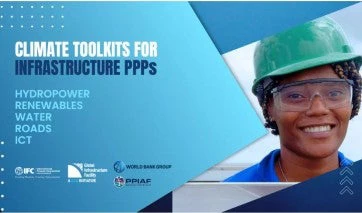 Climate toolkits for infrastructure PPPs