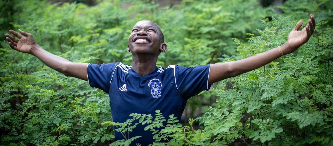 Simon Geraldson, 17 years old, Cité Soleil outside Port-au-Prince (Haiti).