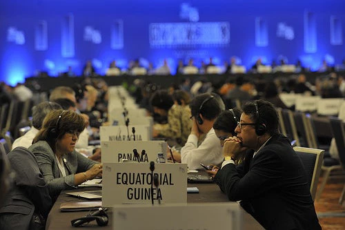 Day 4 of the WTO's Ministerial Conference, Bali, 3 December 2013. Source - WTO.