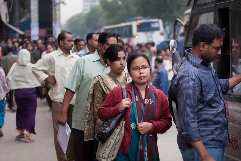 women in Bangladesh road safety 