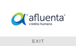 Logo of Afluenta company. Link to the Afluenta website.