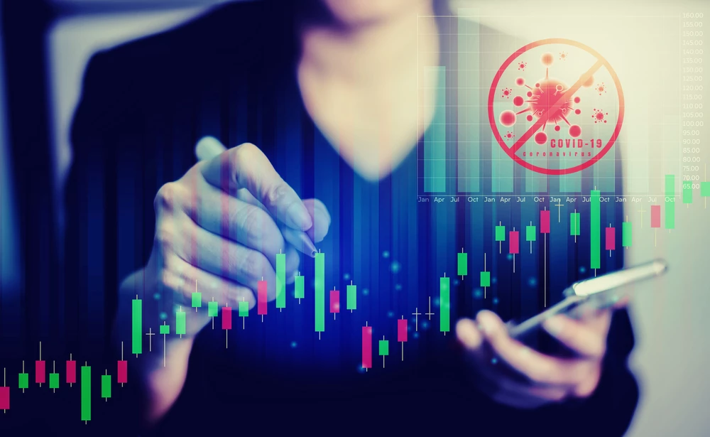 Analyzing Coronavirus covid-19 with financial data and stock graph