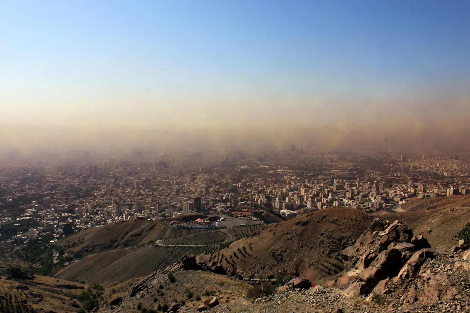 Smog in Tehran