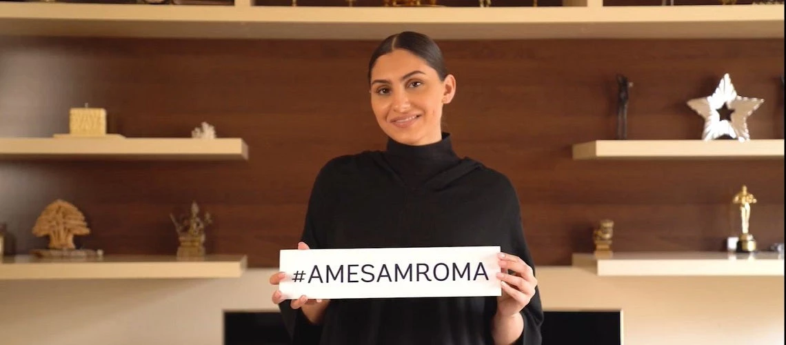 Jasmina Cretoi, Roma actress born in Romania, sharing her story as part of the World Bank #AmeSamRoma campaign. 