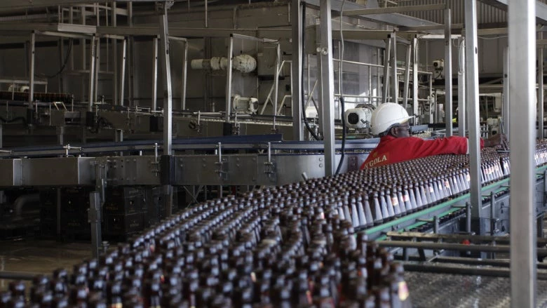 Bottling plant in Angola