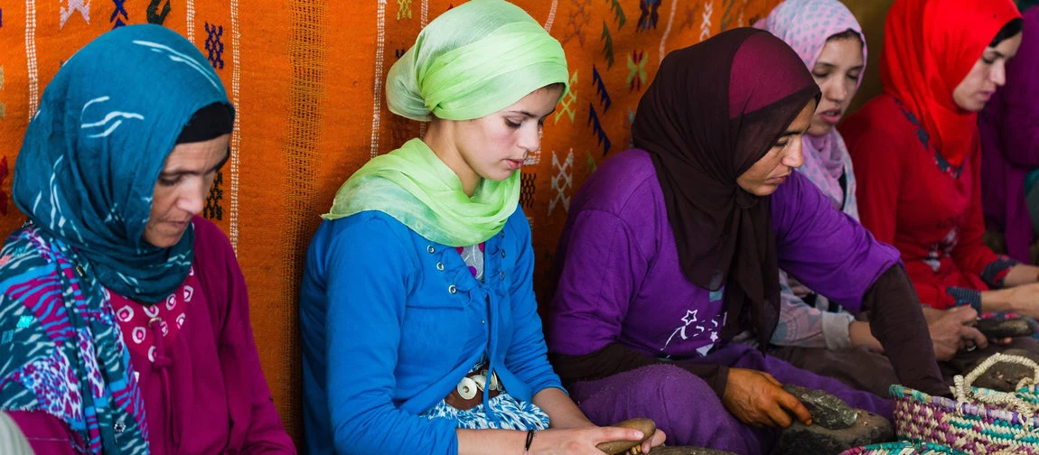 Femmes du Haut Atlas au Maroc - Photo : Shanti Hesse/Shutterstock.com