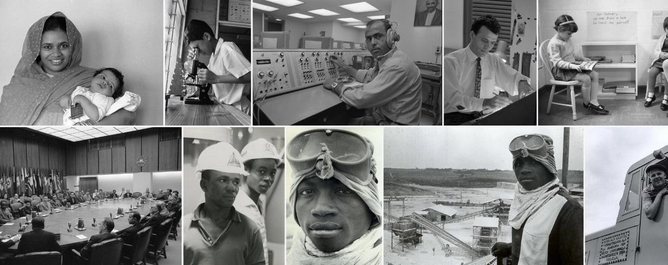 These striking images of people and projects showcase the importance of what the Archives does to enable the World Bank's Access to Information Policy, and offer a visual cue of how important and crucial the Bank?s work is. Photo: © World Bank Group