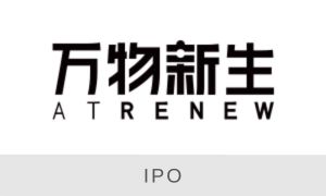 Logo of ATRenew company. Link to the ATRenew website.