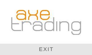 Logo of Axe Trading company. Link to the Axe Trading website.
